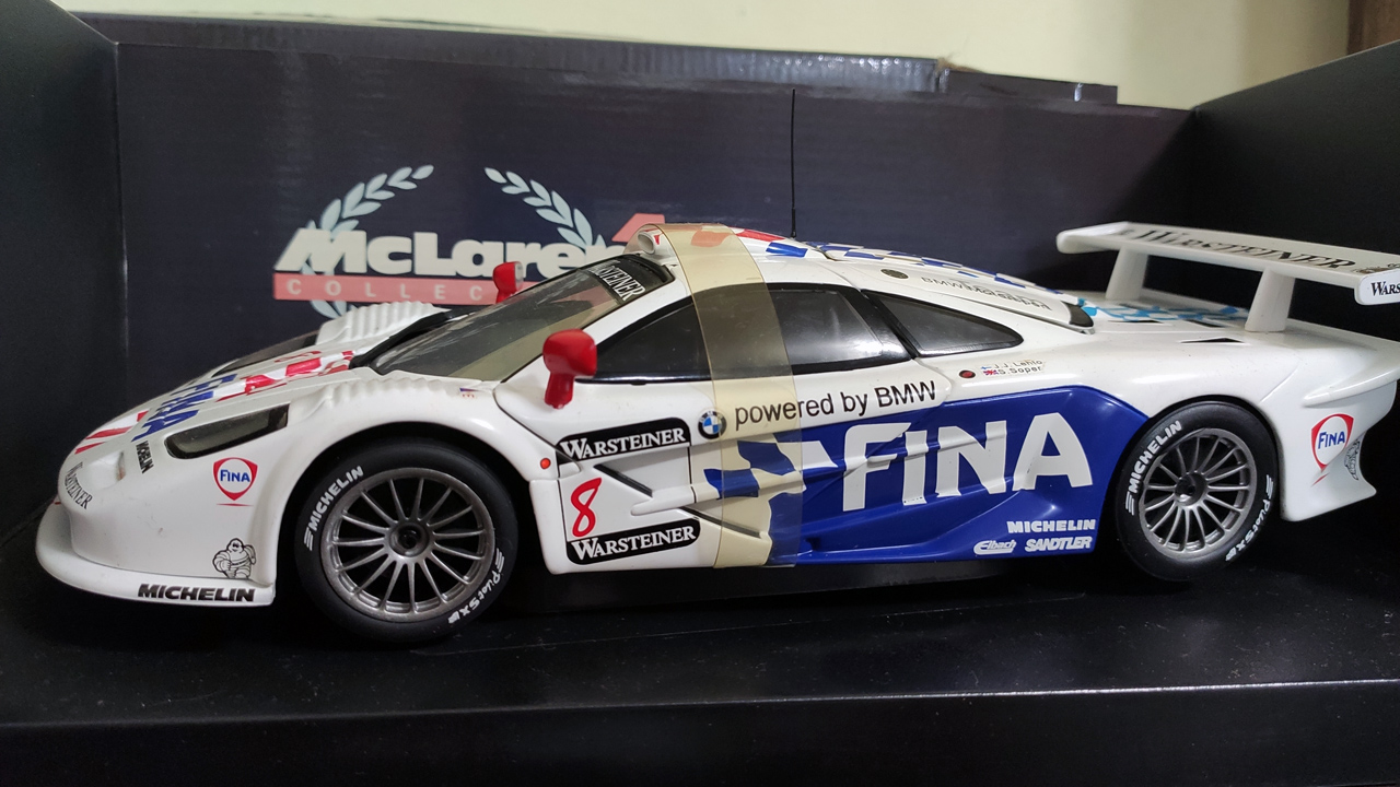 J. J. LEHTO, STEVE SOPER 1997 MCLAREN F1 GTR 1:18